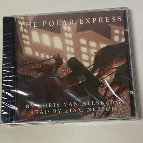 The Polar Express by Chris Allsburg Read by Liam Neeson CD - Picture 2 of 4